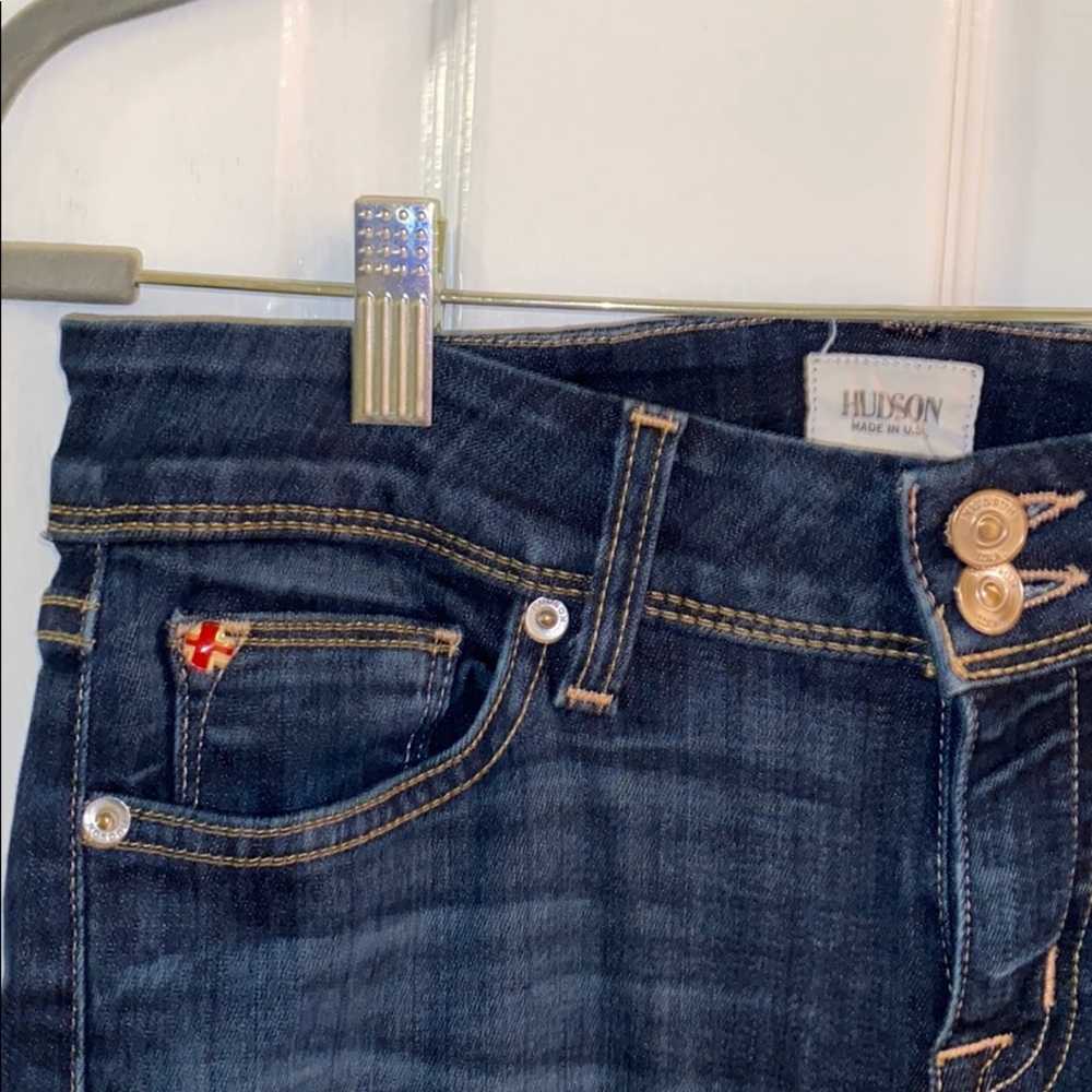 HUDSON dark blue denim